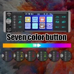 TechU™ Autoradio T139 – 1 Din Met Afstandsbediening & Stuurwielbediening – 4.0 Inch Touchscreen Monitor – FM Radio – Bluetooth – USB – AUX – SD – Handsfree Bellen -Auto-Onderdelen 1200x1200 285