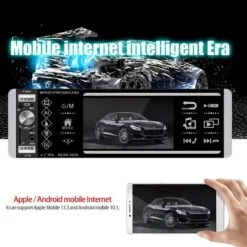 TechU™ Autoradio T139 – 1 Din Met Afstandsbediening & Stuurwielbediening – 4.0 Inch Touchscreen Monitor – FM Radio – Bluetooth – USB – AUX – SD – Handsfree Bellen -Auto-Onderdelen 1200x1200 287