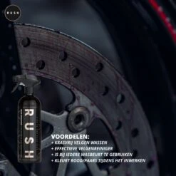 RUSH Velgenreiniger - Voor Auto & Motor - Auto Wassen - Iron Remover - 750ml -Auto-Onderdelen 1200x1200 362