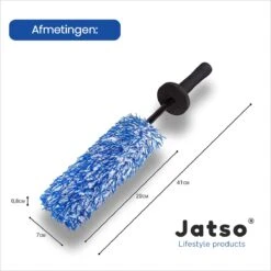 Jatso® Velgenborstel - Wheel Brush - Velgen Borstel - Detailing Borstel - Velgenborstel - Velgen Reinigen -Auto-Onderdelen 1200x1200 439