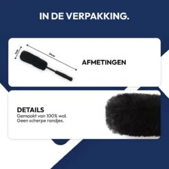STACK Wheel Brush | Velgen Reiniger - Velgen Borstel - Velgenborstel - Velgen Reinigen - Auto Cleaning En Detailing Borstel - Velgenborstel Zacht -Auto-Onderdelen 1200x1200 447