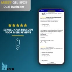 Qtech Dual Dashcam Voor Auto - Voor En Achter Camera - Spiegel - Full HD - 32GB - G Sensor - Bewegingsdetectie En Parkeerstand - Nederlandse Handleiding -Auto-Onderdelen 1200x1200 46