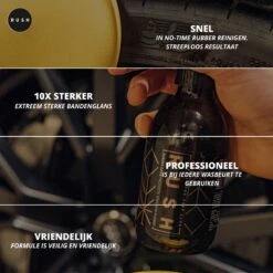 RUSH Bandenglans - Auto & Motor - Auto Wassen - Bandenzwart - Rubber Care 300ml 15 RUSH Bandenglans - Auto & Motor - Auto Wassen - Bandenzwart - Rubber Care 300ml -Auto-Onderdelen 1200x1200 473