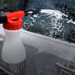 Nanoglans Snow Foam Gun Voor Tuinslang - Inclusief Auto Shampoo - Schuim Spuit Auto - Schuimlans - Foam Lance - Spuitpistool - Foam Cannon - Auto Accessoires -Auto-Onderdelen 1200x1200 490