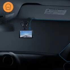 Apeman C450A Dashcam Voor Auto 1080P Full HD - G-Sensor - 170° Wijdhoeklens - 3.0 Inch LCD Scherm - 24 Uur Parkeerstand Met Bewegingsdetectie - Loop Recording - Super Nachtzicht - Support 64GB Micro SD -Auto-Onderdelen 1200x1200 55