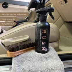 RUSH Leerreiniger - Interieur Reiniger - Mat Resultaat - Auto Schoonmaken - Leather Matt Clean 500ml -Auto-Onderdelen 1200x1200 594
