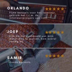 RUSH Interieur Reiniger Auto Borstel - Voor Auto & Motor - Auto Wassen - Schoonmaken - Interieurreiniger -Auto-Onderdelen 1200x1200 600