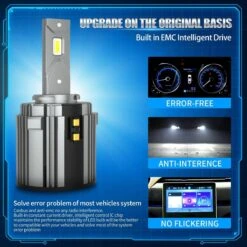 Merkloos Volkswagen Led H7 Koplampen Dimlicht 6000K 120W Donkergrijs (set) [Golf 6 / 7 - Passat - Touran - Tiguan - T-ROC] -Auto-Onderdelen 1200x1200 689