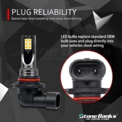 Merkloos HB3 9005 Led Mistlicht 6000K - Mistlampen (set) [Fog Lights] -Auto-Onderdelen 1200x1200 703