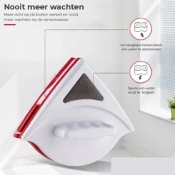 Merkloos PiProducts Magnetische Ramenwasser - Dubbelzijdig Glas - Raam Cleaner - Magneet Borstel - Ruitenwisser - Multifunctioneel - 15-24Mm -Auto-Onderdelen 1200x1200 731