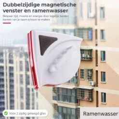 Merkloos PiProducts Magnetische Ramenwasser - Dubbelzijdig Glas - Raam Cleaner - Magneet Borstel - Ruitenwisser - Multifunctioneel - 15-24Mm -Auto-Onderdelen 1200x1200 733