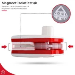 Merkloos PiProducts Magnetische Ramenwasser - Dubbelzijdig Glas - Raam Cleaner - Magneet Borstel - Ruitenwisser - Multifunctioneel - 15-24Mm -Auto-Onderdelen 1200x1200 736