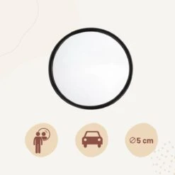 Orange85 Dode Hoek Spiegel - Stick On - Rond - Verkeersspiegel - Auto - Spiegel Dode Hoek - Ronde Spiegel Auto - Dode Hoek Spiegels -Auto-Onderdelen 1200x1200 767