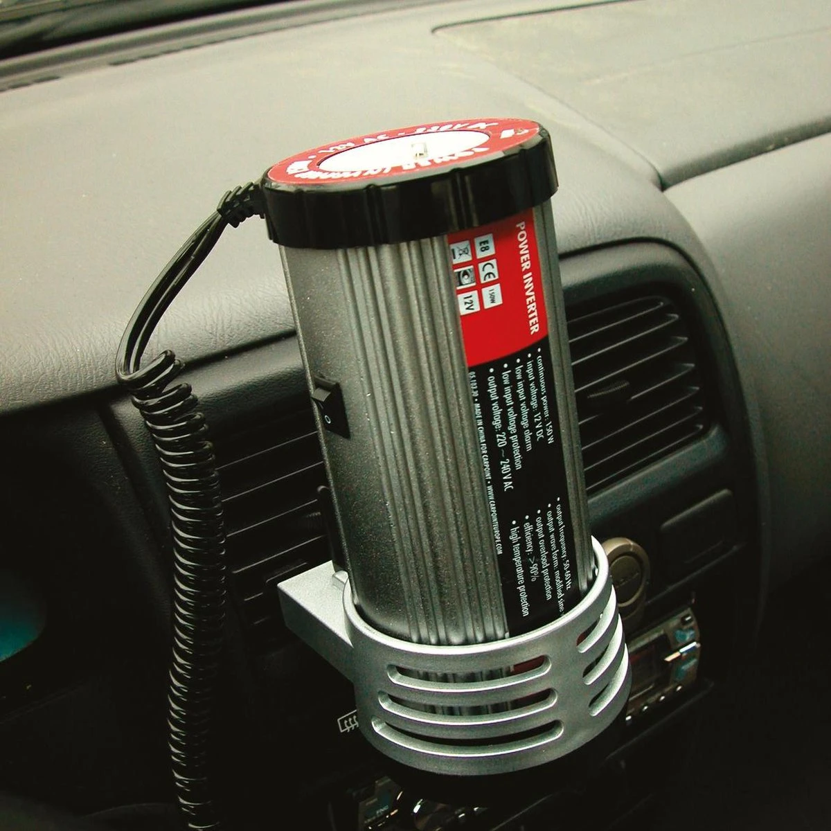 Carpoint Omvormer Blikhouder Model 150W 4 Carpoint Omvormer Blikhouder Model 150W - Afbeelding 2