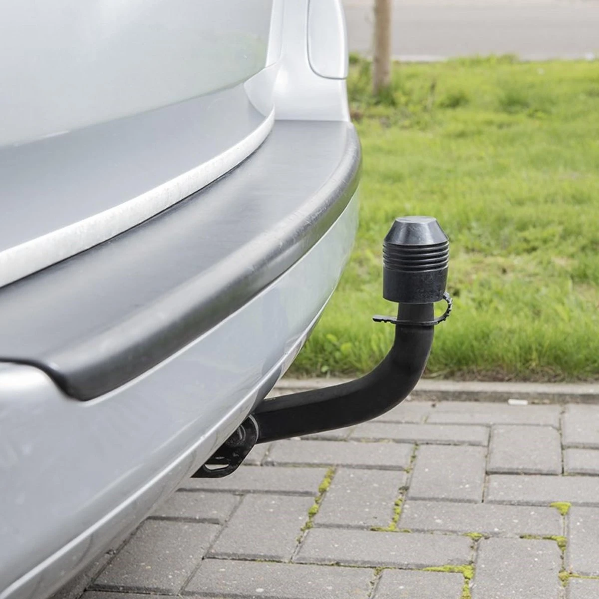 Proplus Trekhaakdop - Met Ring - Rubber - 7 Cm - Zwart 4 Proplus Trekhaakdop - Met Ring - Rubber - 7 Cm - Zwart - Afbeelding 2