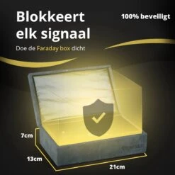 Faraday Box Pro Geschikt Als Autosleutel Kluis Met Keyless Entry Hoesje - Rfid Beschermhoes - Antidiefstal Etui Auto -Auto-Onderdelen 1200x1200 887