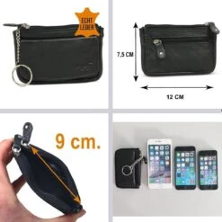 Sleuteltasjes - Sleuteletui - Sleuteletui Heren - Sleuteltasje - Sleuteletui Dames - Sleuteletui Met Rits - Sleuteltasje Heren - Safekeepers Sleuteltasjes Zwart -Auto-Onderdelen 1200x1200 919