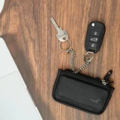 Sleuteltasjes - Sleuteletui - Sleuteletui Heren - Sleuteltasje - Sleuteletui Dames - Sleuteletui Met Rits - Sleuteltasje Heren - Safekeepers Sleuteltasjes Zwart -Auto-Onderdelen 1200x1200 920