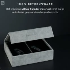 Inside Safe Faraday Box Autosleutel - Ivory White - Autosleutel RFID Antidiefstal - Keyless Entry Hoesje - 2 Stuks - RFID Beschermhoes Autosleutel -Auto-Onderdelen 1200x1200 923