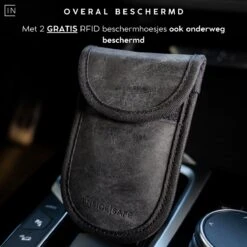 Inside Safe Faraday Box Autosleutel - Ivory White - Autosleutel RFID Antidiefstal - Keyless Entry Hoesje - 2 Stuks - RFID Beschermhoes Autosleutel -Auto-Onderdelen 1200x1200 924