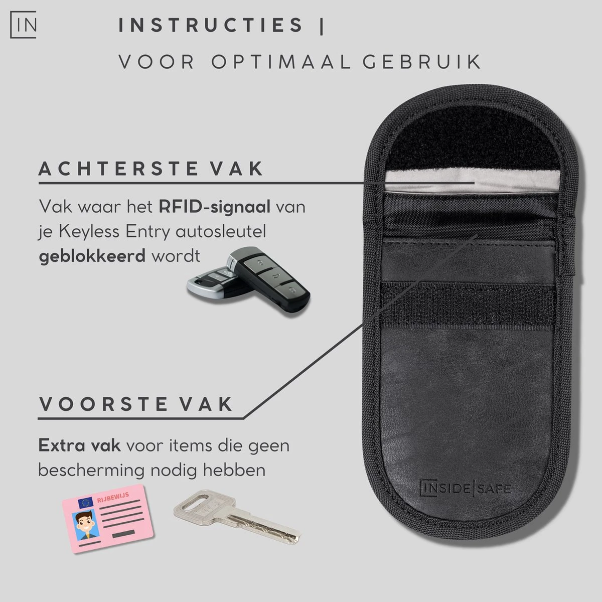 Inside Safe Faraday Box Autosleutel - Autosleutel RFID Antidiefstal - Keyless Entry Hoesje - 2 Stuks - RFID Beschermhoes Autosleutel 11 Inside Safe Faraday Box Autosleutel - Autosleutel RFID Antidiefstal - Keyless Entry Hoesje - 2 Stuks - RFID Beschermhoes Autosleutel - Afbeelding 9