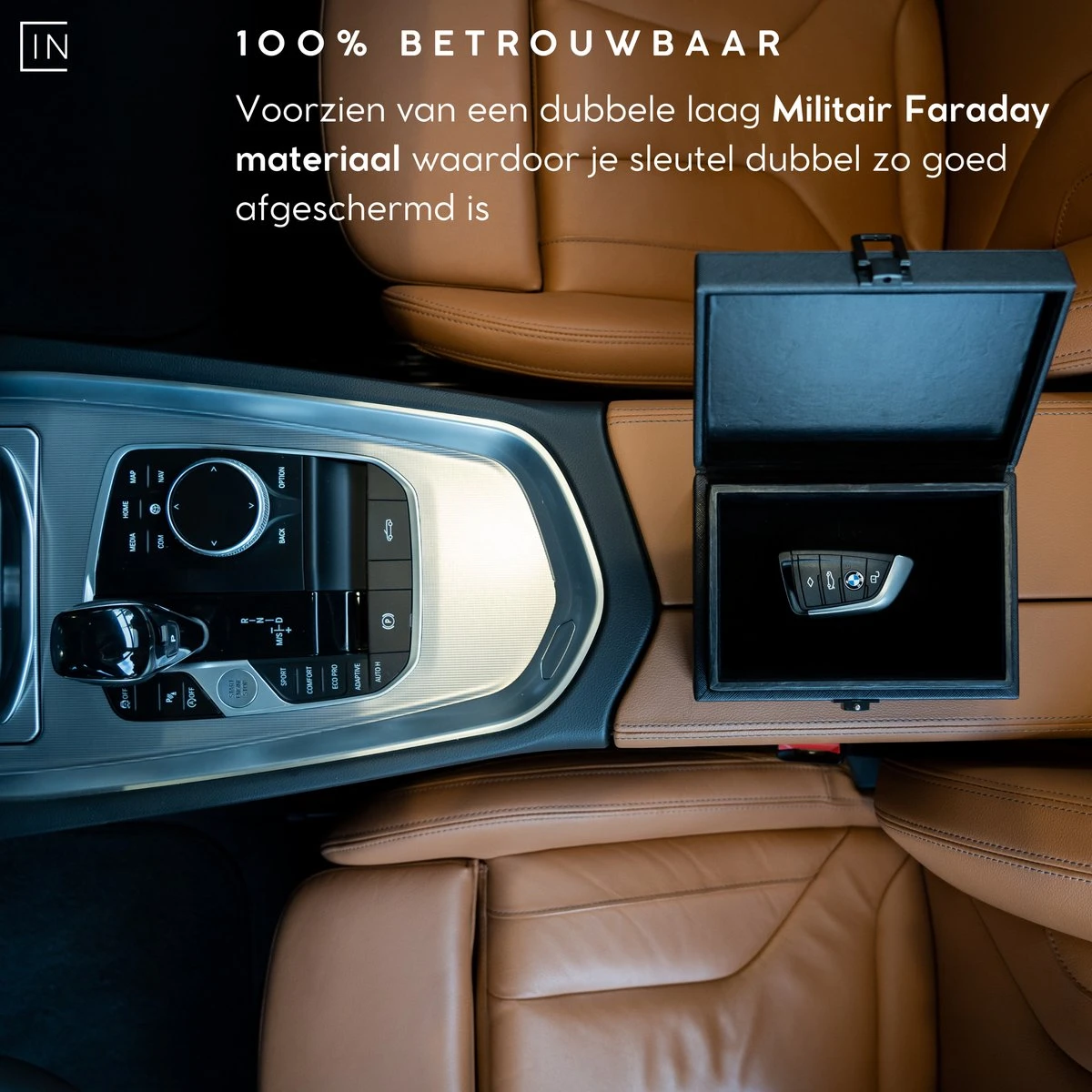 Inside Safe Faraday Box Autosleutel - Autosleutel RFID Antidiefstal - Keyless Entry Hoesje - 2 Stuks - RFID Beschermhoes Autosleutel 12 Inside Safe Faraday Box Autosleutel - Autosleutel RFID Antidiefstal - Keyless Entry Hoesje - 2 Stuks - RFID Beschermhoes Autosleutel - Afbeelding 10