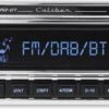 Caliber Autoradio Met Bluetooth 1 DIN USB 18 Voorkeurzenders Retro Look (RMD120BT) -Auto-Onderdelen 1200x383