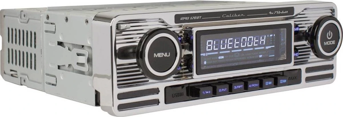 Caliber Autoradio Met Bluetooth 1 DIN USB 18 Voorkeurzenders Retro Look (RMD120BT) 13 Caliber Autoradio Met Bluetooth 1 DIN USB 18 Voorkeurzenders Retro Look (RMD120BT) - Afbeelding 11