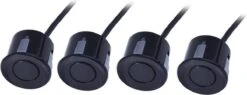 Parkeersensoren Set | 4 Sensoren | Geluid En Display | Zwart