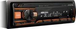 Alpine UTE-200BT Autoradio Aux Bluetooth En USB - 1-din -Auto-Onderdelen 1200x466 1