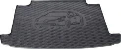 Rubber Kofferbakmat Met Opdruk - Geschikt Voor Renault Clio 4 Grandtour Vanaf 2013