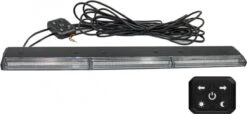 47cm LED Bar Flitser Ultra Dun - ORANJE - R65 R10 - Met Controller