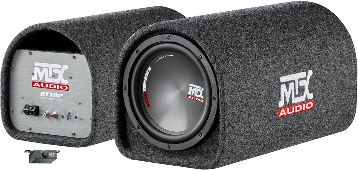 MTX Audio RTT8P Roadthunder 8inch Auto Subwoofer Met Versterker 3 MTX Audio RTT8P Roadthunder 8inch Auto Subwoofer Met Versterker