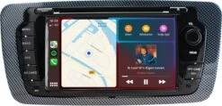 Seat Ibiza Autoradio | 2008 T/m 2014 | Draadloos Carplay | Android Auto -Auto-Onderdelen 1200x579 2