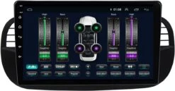 Fiat 500 Android Autoradio Zwart | 2007 T/m 2015 | CarPlay -Auto-Onderdelen 1200x625 7