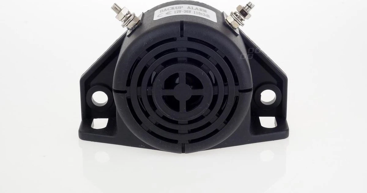 Achteruitrijsignaal - 110dB - 12-36V 4 Achteruitrijsignaal - 110dB - 12-36V - Afbeelding 2