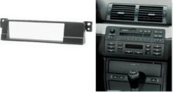 Merkloos 1-DIN BMW 3-Series (E46) 1998-2005 Frame Audiovolt 11-011