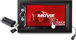 Caliber Autoradio Met Bluetooth, DAB+ En FM 2 DIN Touchscreen Android Mirrorlink USB, AUX (RMD804DAB-BT) -Auto-Onderdelen 1200x641