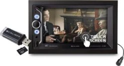 Caliber Autoradio Met Bluetooth USB En SD 2 DIN Met 6 Inch Touchscreen Android Mirrorlink (RMD803DAB-BT)