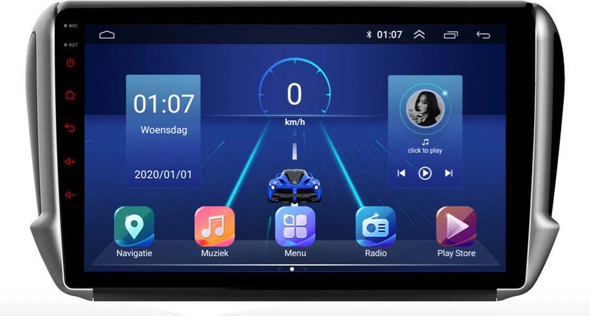 Peugeot 208 2008 Autoradio | 2012 T/m 2019 | CarPlay 10 Peugeot 208 2008 Autoradio | 2012 T/m 2019 | CarPlay - Afbeelding 8