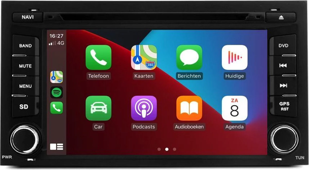 Seat Ibiza 6J & Seat Leon 5F Autoradio | Carplay | Davilon 6 Seat Ibiza 6J & Seat Leon 5F Autoradio | Carplay | Davilon - Afbeelding 4