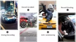 TechU™ Dashcam Voor En Achter Camera – M21 Grijs – Dashboardcamera – 2.7” Scherm – 140° Wijdhoeklens – G-sensor – Bewegingssensor – Parkeermodus – Loop Recording – Nachtvisie – Incl. Achteruitrijcamera - Voor Auto -Auto-Onderdelen 1200x674