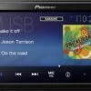 Pioneer MVH-A100V Dubbel-Din Multimedia Autoradio
