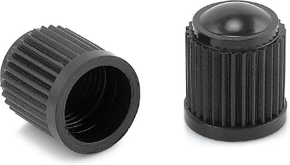 20 Universele Zwarte Ventieldopjes Voor De Auto / Scooter - Kunststof Ventieldoppen - Ventieldop - ZWART 4 20 Universele Zwarte Ventieldopjes Voor De Auto / Scooter - Kunststof Ventieldoppen - Ventieldop - ZWART - Afbeelding 2