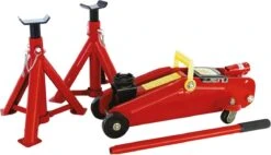 Carpoint Verrijdbare Garagekrik & Assteunen 2000KG