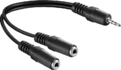 Goobay 3,5mm Jack Stereo Audio Splitter - Zwart - 0,20 Meter -Auto-Onderdelen 1200x695 1