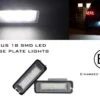 LED Kentekenverlichting Set Voor Seat Altea XL Exeo Ibiza Leon Toledo CANBUS 18 SMD LED Kenteken LED Lampen Set Verlichting Units Wit Licht