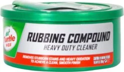 Turtle Wax Rubbing Compound Paste - Reiniger Voor Verweerde Lak - Poetsproducten Auto - 298 Gram