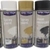 Spray Paint Set - Verschillende Kleuren Spuitbussen - Spuitbus Verf - Graffiti Verf - Zwart/ Wit/ Goud/mat Zwart/ Transparant - Sneldrogende Acrylaat Lak Voor Ondergronden Van Hout, Metaal, Aluminium, Glas, Steen En Kunststof - Leuke Set