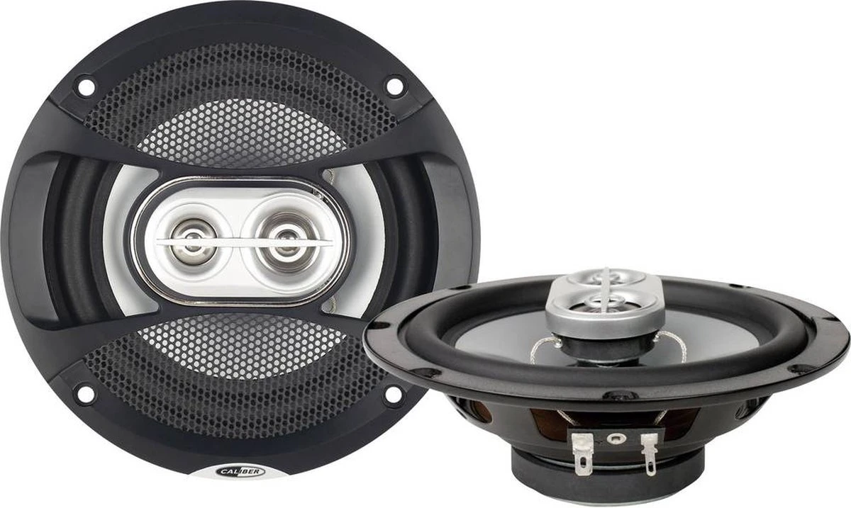 Caliber Auto Speakers Set Van 2 Autospeakers 120W Max / 50 Watt RMS Vermogen 6.5 Inch Woofer Met Grill (CDS16G) 7 Caliber Auto Speakers Set Van 2 Autospeakers 120W Max / 50 Watt RMS Vermogen 6.5 Inch Woofer Met Grill (CDS16G) - Afbeelding 5